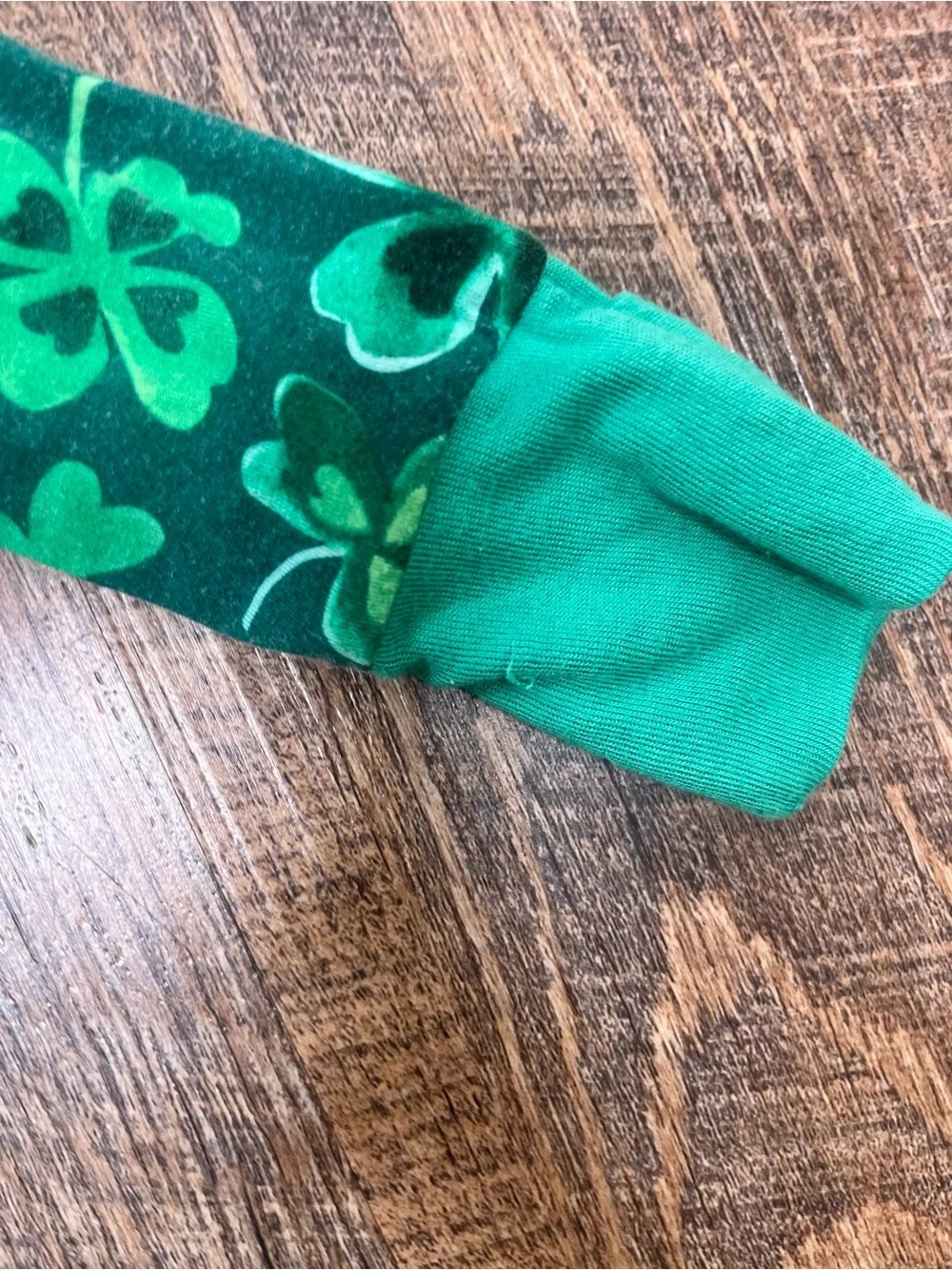 Little Sleepies St Patrick’s Footed One-Piece Pajamas 0-3m